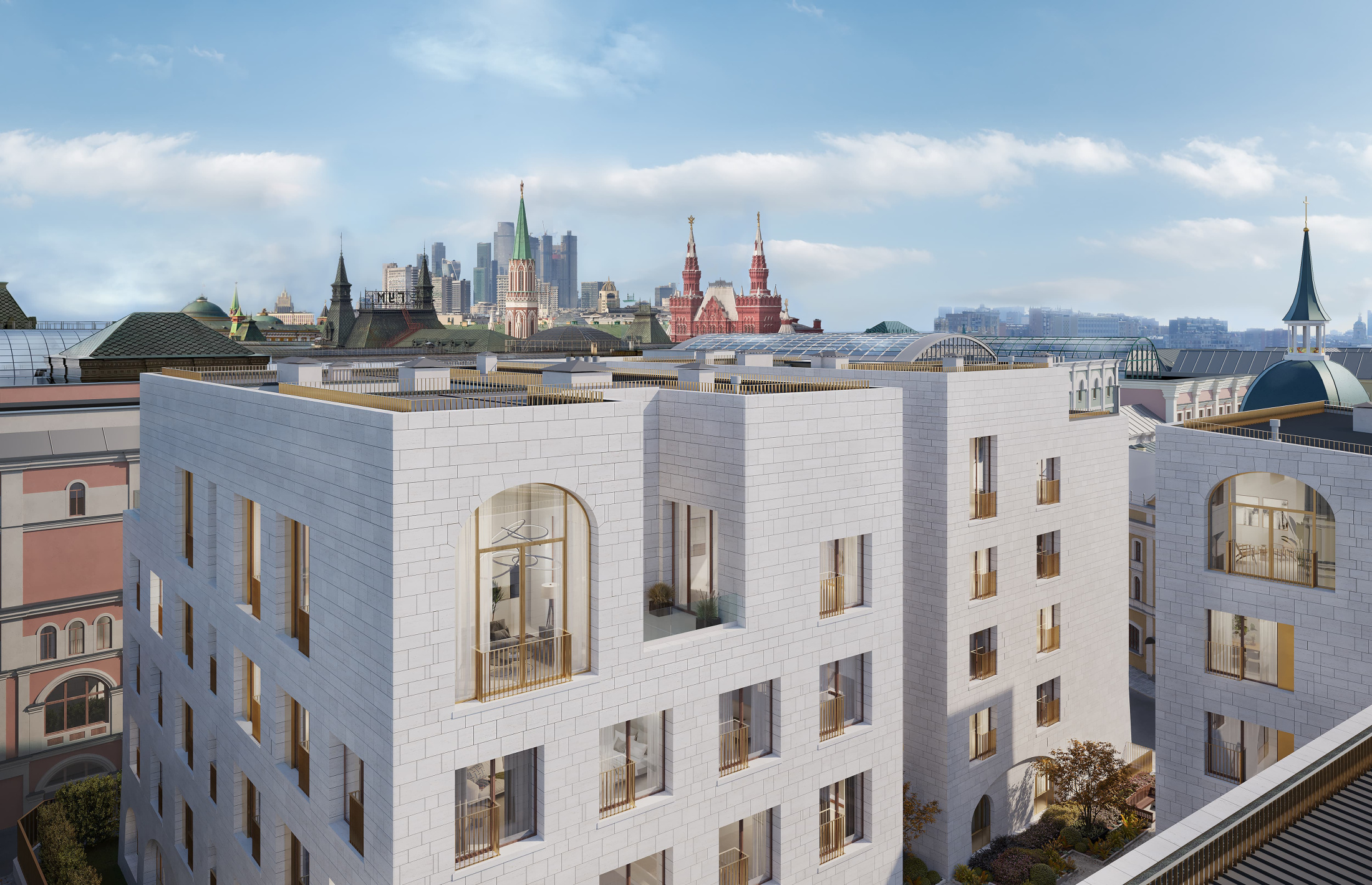 Коммерсантъ. Какие элитные дома строят рядом с мировыми достопримечательностями?